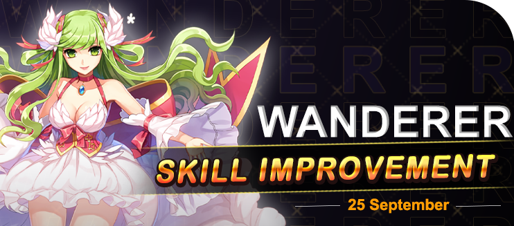 Wanderer Skill Improvement