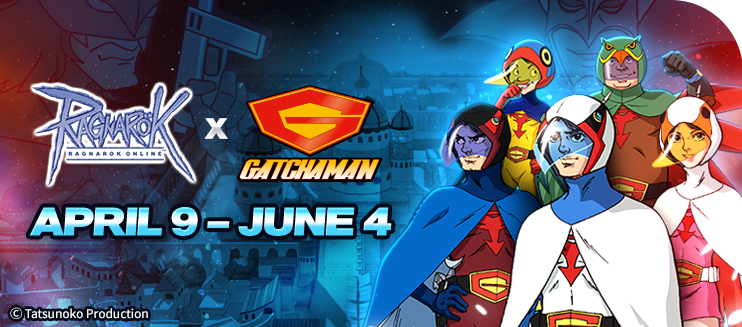 RO x Gatchaman Collab